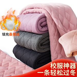 韩系韩范清货校服神器保暖裤男童女童中大童学生冬季一条过冬儿童