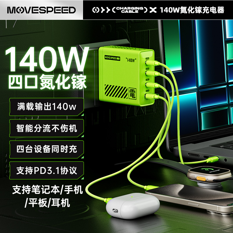 140WسPD3.1ڿͷƻСʼǱmacbookpro˫typecͷ100Wվʵ79Ԫ