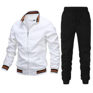 casual 2pcs set男夹克裤 men 子新 pants jacket Spring pilot