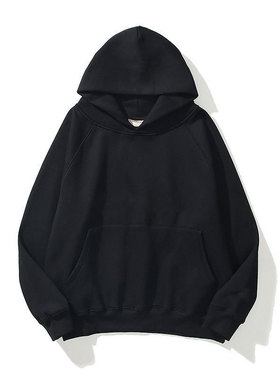 Double layered casual hooded sweatshirt for men and women