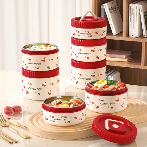 【品牌强国认证】真304钢饭盒