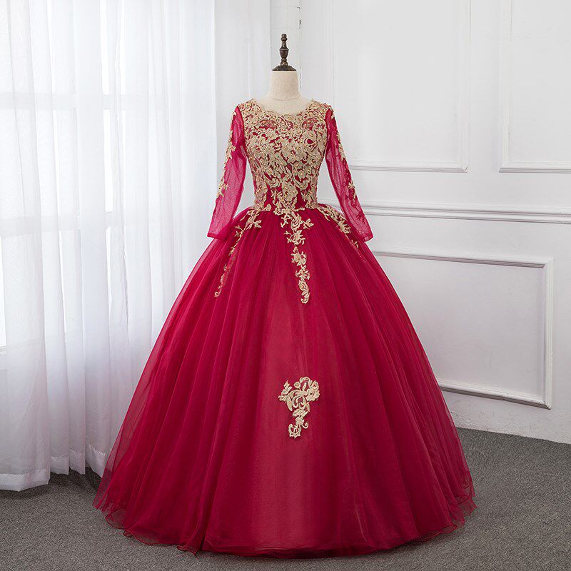 Color yarn 2019 new pattern Host show student Vocal Solo Arts exam Evening dress Pompous skirt Red wine have more cash than can be accounted forin the Women's clothing/Boutique , Wedding/Cheongsam/Formal dress , Formal dress/Evening  category - from Buy2taobao.com to provide professional Taobao agent buy service