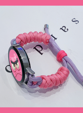 适用华为GT3表带创意2RPO智能GS 3荣耀Magic保时捷es雅致新款时尚高级女生款粉紫色watch3Pro手表1GT2替换带