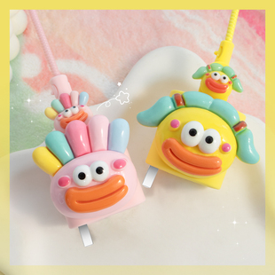 VS3硅胶手机壳 Nova10防折断数据线缠绕绳88W快充头荣耀MagicV3 充电器保护套适用于66W华为Pura70 Mate60Pro