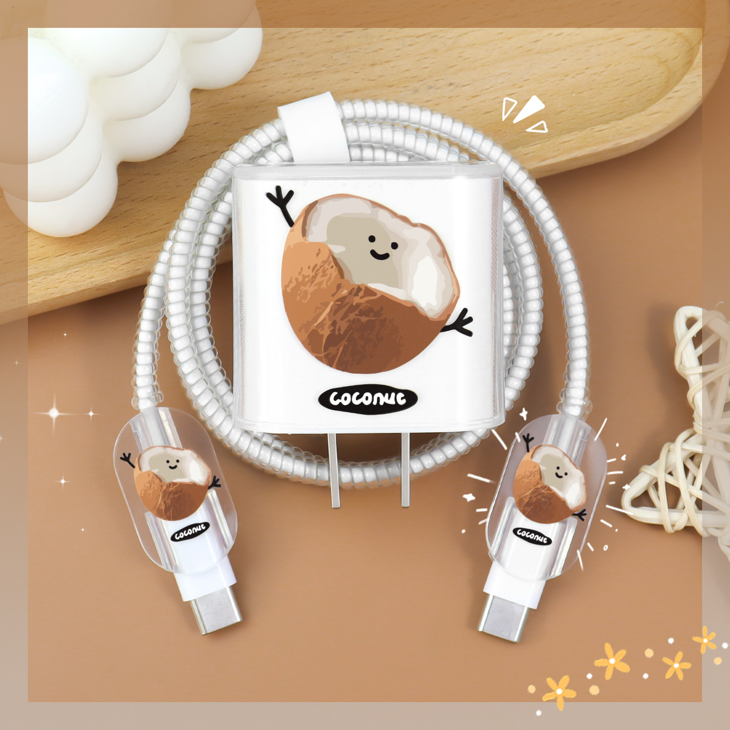 适用苹果iPad充电器保护套20W快充头套苹果17promax17数据线保护套iPhone16e防断裂修复神器苹果15/14手机壳,3C数码配件,充电器保护套,淘宝优惠券,粉丝福利购,淘宝优惠卷