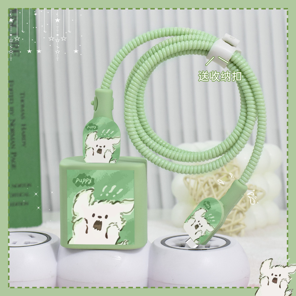 适用数据线缠绕绳100Wvivox100sPro可爱卡通印花充电器保护套iQOOz11turbo充电线全包耐脏线套iQOOneo11通用,3C数码配件,充电器保护套,淘宝优惠券,粉丝福利购,淘宝优惠卷