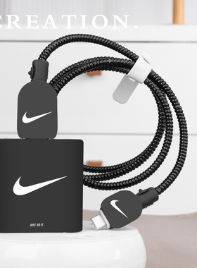 适用小米120W充电器保护套12PRO黑鲨5pro红米k60proNote11Pro小米13pro手机壳数据线防折断绕线硅胶印花新款