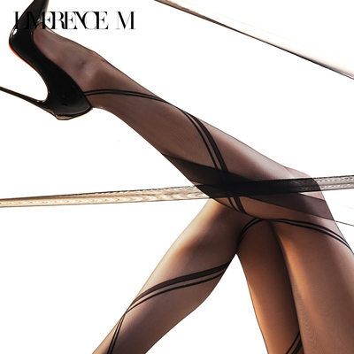 涞觅「黑绷带」美腿连裤袜