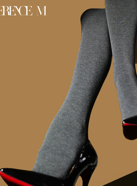 涞觅「冬日序」秋冬保暖羊绒袜女高级感外穿不掉裆高弹打底连裤袜