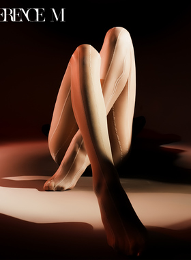 涞觅「电波」编织蕾丝提花一体无缝丝袜女丝滑超薄性感油亮连裤袜