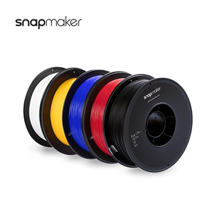 Snapmaker PLA PETG耗材多色韧性强不堵料不翘边3D打印材料