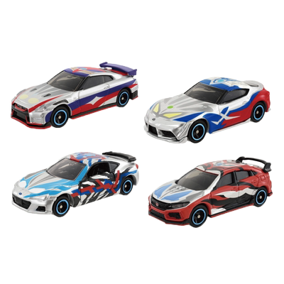 TOMY多美卡奥特曼联名仿真合金车