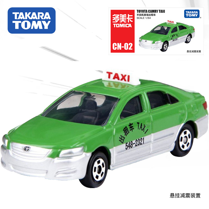 TOMY多美仿真合金车小汽车模型玩具CN-02丰田凯美瑞出租车425755