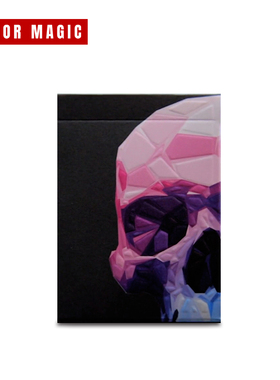 AMOR扑克 Memento Mori 黑色艺术骷髅扑克牌创意收藏花切纸牌魔术