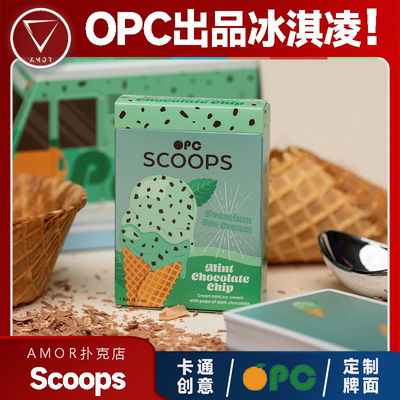 AMOR扑克OPC冰淇凌花切收藏纸牌