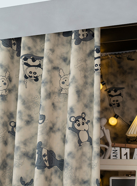 99%超强全遮光大学宿舍床帘上铺男加厚布帘学生寝室下铺女遮挡帘