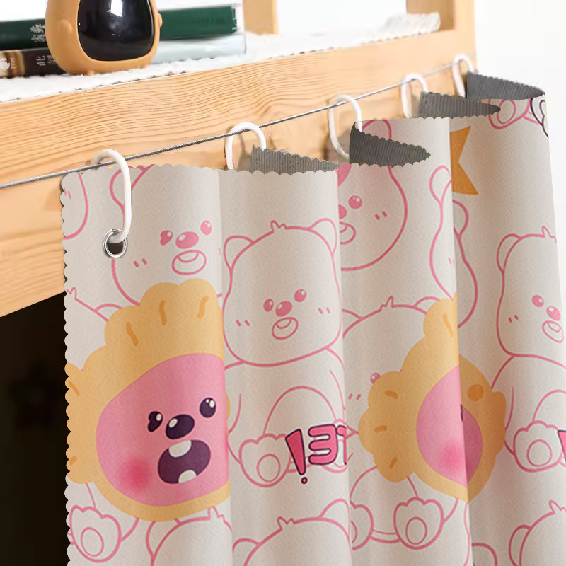 公主风床帘宿舍下铺强遮光加厚女生下桌遮挡帘床幔寝室大学生桌帘