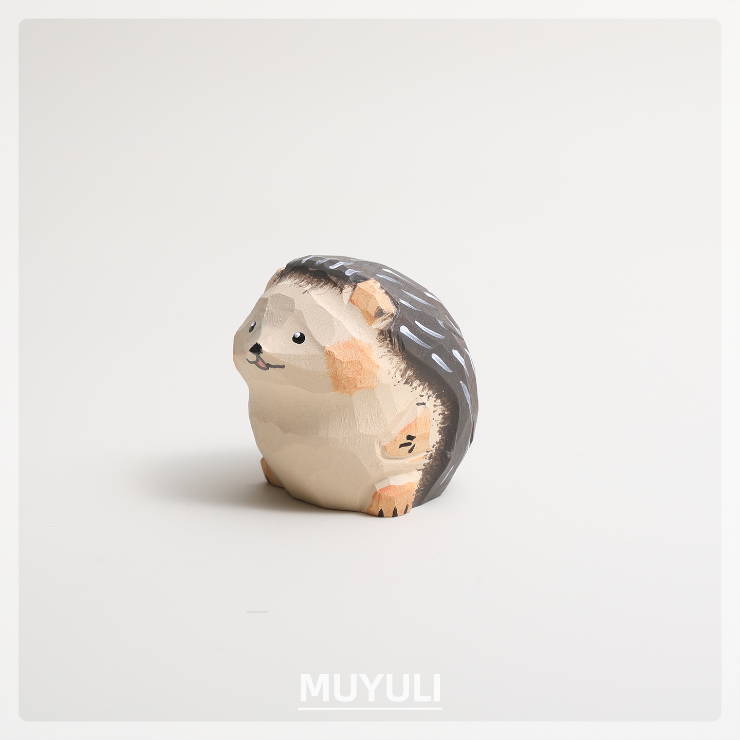 手工木雕小刺猬丨可爱办公桌工位摆件稳定情绪桌面装饰摆件礼物女,家居饰品,桌面摆件,淘宝优惠券,粉丝福利购,淘宝优惠卷