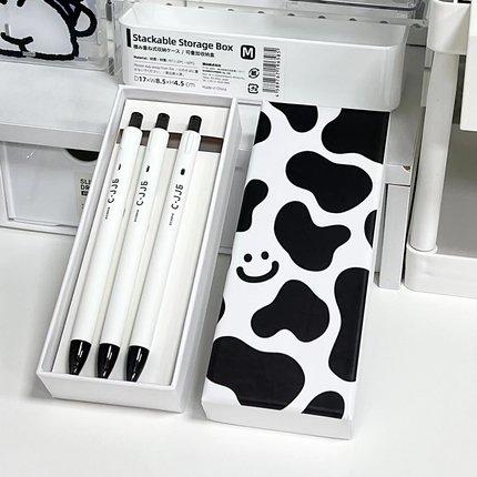 文具笔类礼盒日本进口zebra斑马中性笔C-JJ6刷题笔日系ins按动黑笔考试学生限量版装黑笔高颜值笔官方旗舰店