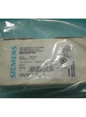 3RV1011-1EA15，全新西门子塑料外壳式断路器