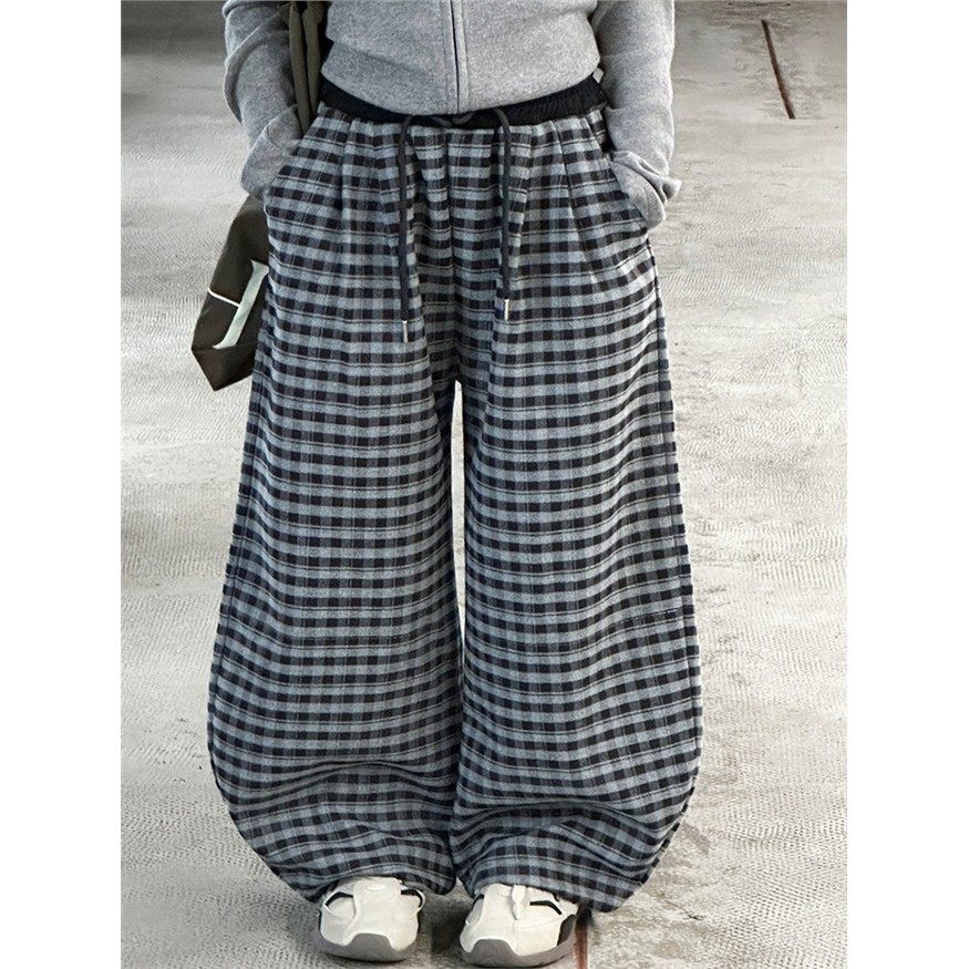 欧洲站女童秋季阔腿裤2025新款中大童宽松显瘦直筒裤高腰长裤子洋,童装/婴儿装/亲子装,裤子,淘宝优惠券,粉丝福利购,淘宝优惠卷