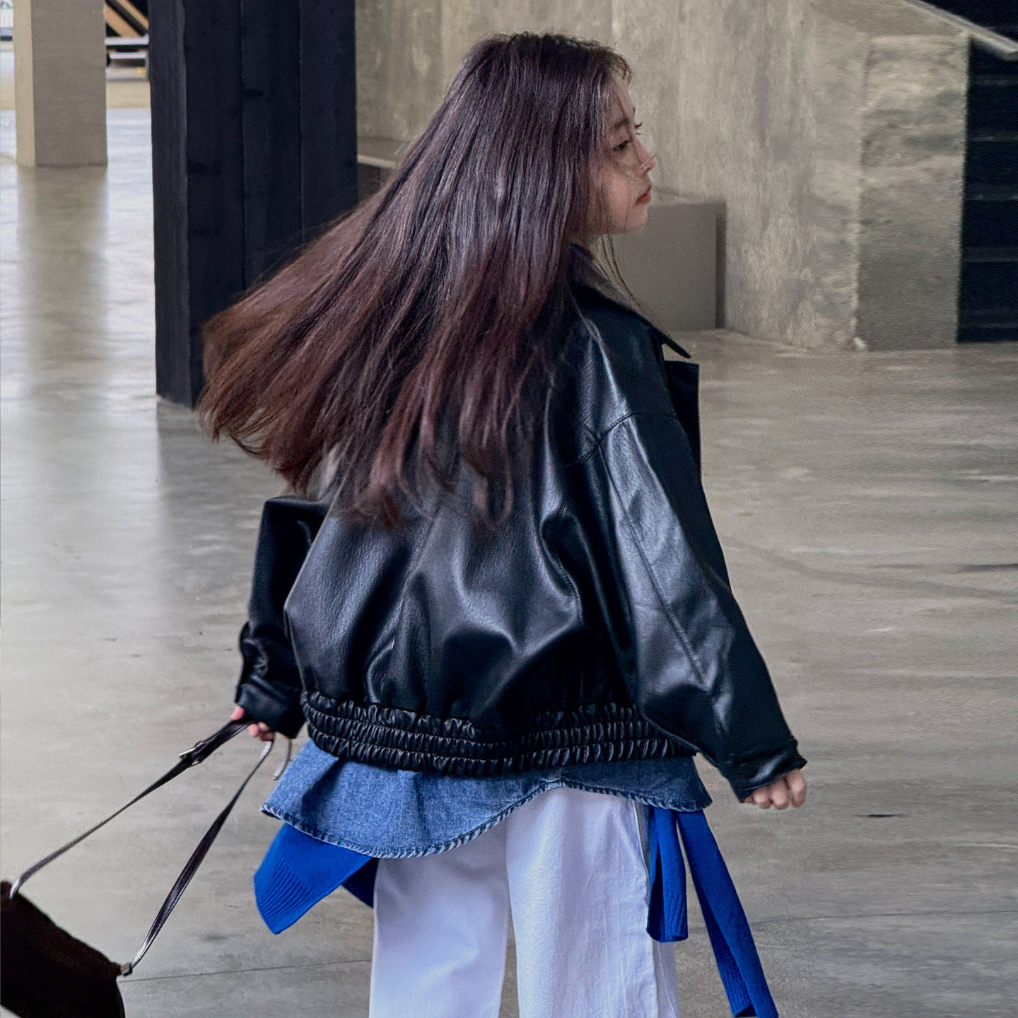 欧洲站2025秋季新款儿童PU皮衣外套女童男中大童机车覆古短款夹克,童装/婴儿装/亲子装,夹克/皮衣,淘宝优惠券,粉丝福利购,淘宝优惠卷