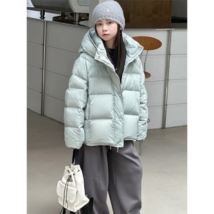欧洲站韩系秋冬新款儿童羽绒服90白鸭绒女童男中大童短款外套厚连