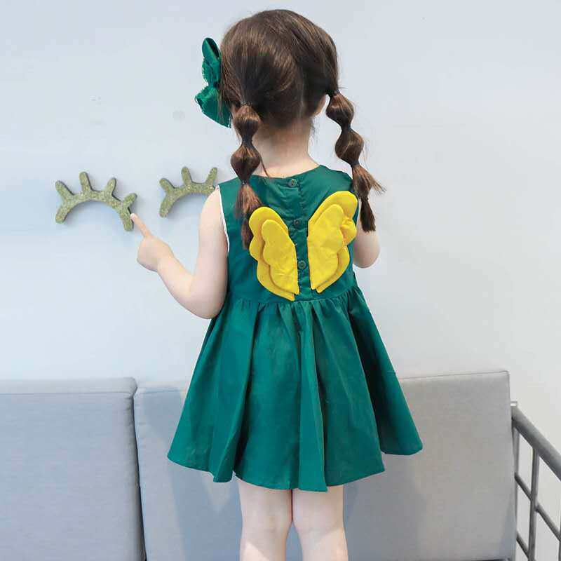 2026年夏季童裙女童新款韩版连衣裙女宝宝公主裙无袖背心裙公主裙