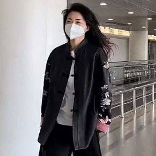 女春秋新款上衣新中式国风复古高级感黑色禅意小香风盘扣外套皮衣