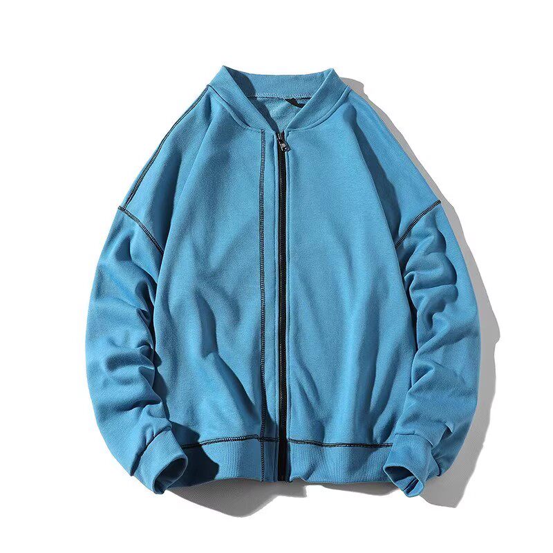 709-2-W55-P55春白底百搭宽松棒球服外套韩版时尚卫衣男简约,男装背心/马甲,星座709-2
