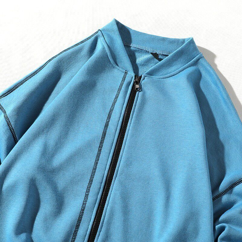 709-2-W55-P55春白底百搭宽松棒球服外套韩版时尚卫衣男简约,男装背心/马甲,星座709-2