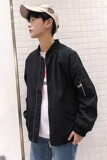 709-2-JK05-P55春单人双面穿港风夹克情侣外套男棒球服潮流，男装夹克，星座709-2