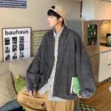 709-2-JK832-P95春单人牛仔全棉开衫小翻领复古潮流夹克外套，男装夹克，星座709-2
