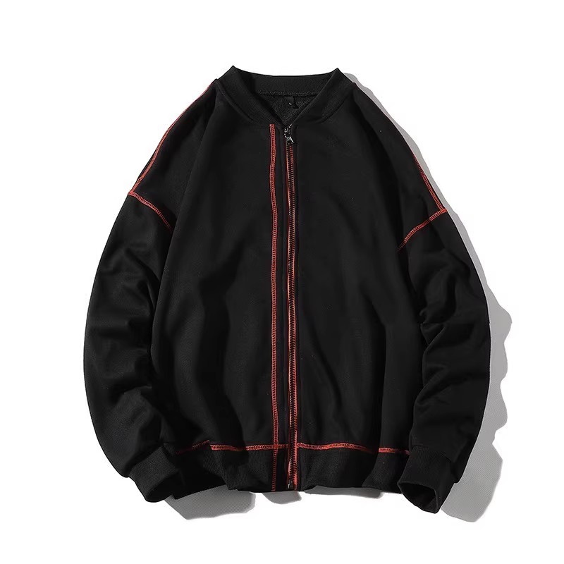 709-2-W55-P55春白底百搭宽松棒球服外套韩版时尚卫衣男简约,男装背心/马甲,星座709-2