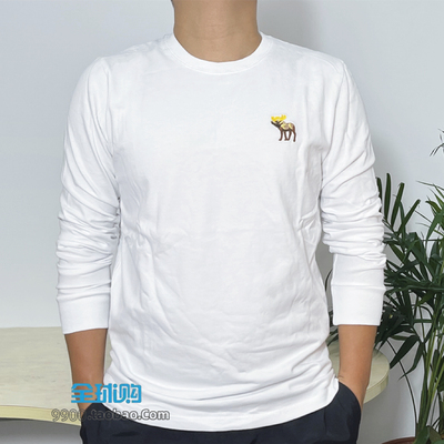 断码清仓美国AF长袖T恤男秋冬装