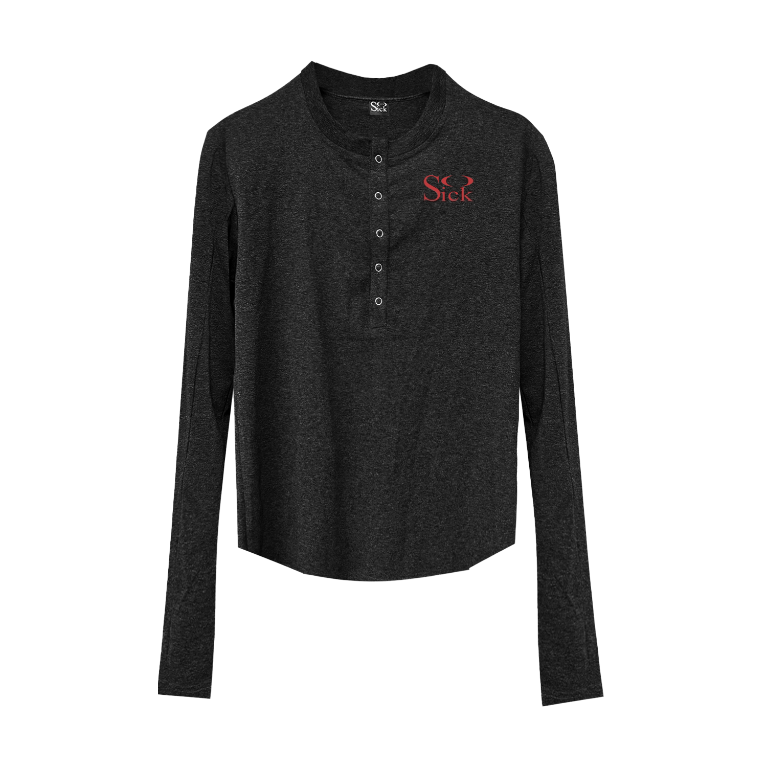 NOSICKING25FW基础排扣长袖