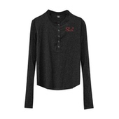 男女Te 原创正肩银饰排扣圆领高级感长袖 SICKING25AW 基础系列