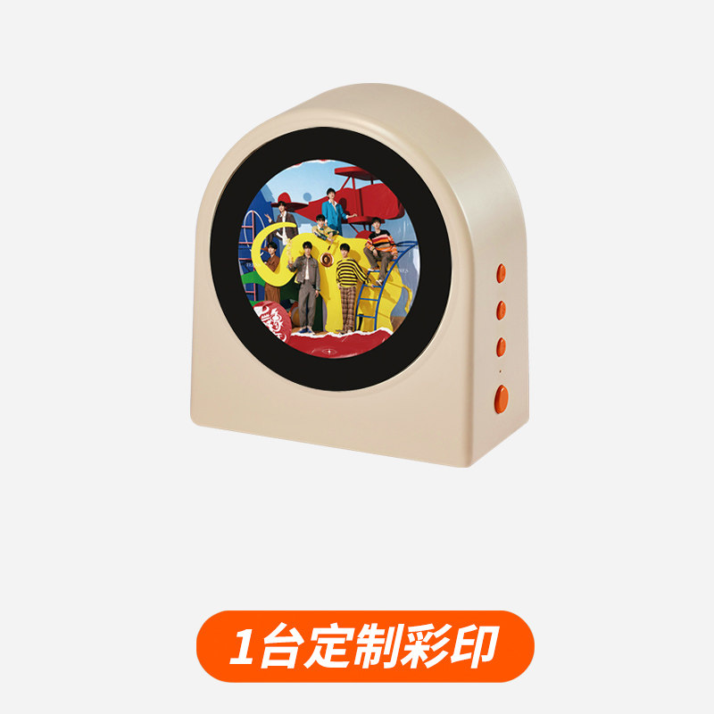 八音盒定制歌曲蓝牙小音响公司企业刻字照片周年纪念生日伴手礼物