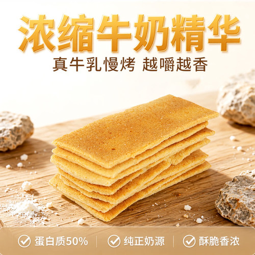 牧仑烤奶皮子内蒙古特产高蛋白奶制品奶锅巴手工制作奶食休闲零食