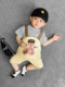 奥莱清仓超萌儿婴连体衣背带夏季 假两件哈衣服爬服一周岁宝宝 薄款
