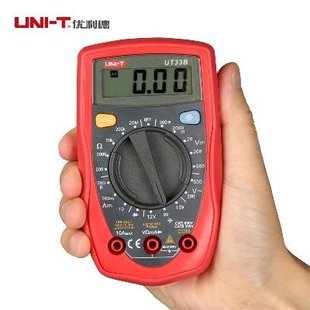 UT33D 珍高迷你家用电表电工表专用 袖 数字数显式