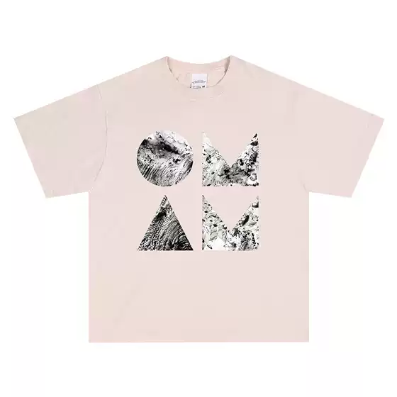 Direct Print of Monsters and Men Band Printed T-Shirt Short Sleeve Unisex Pure Cotton Loose Heavyweight