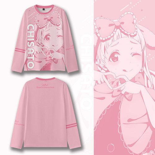 LoveLive SuperStar 星团 Liella 唐可可长袖T恤二次元应援痛衣服