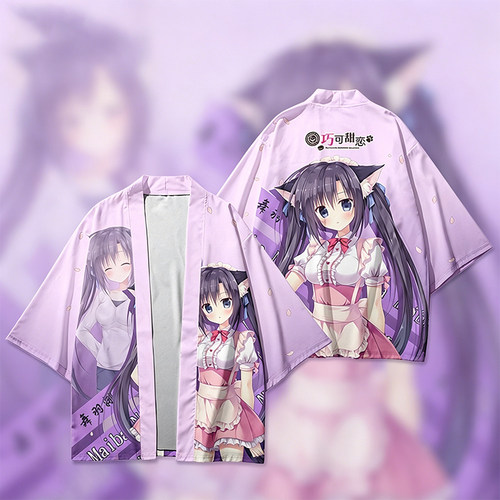巧克甜恋 雪村千绘莉 御园莓华 法披羽织外套痛衣galgame衣服周边