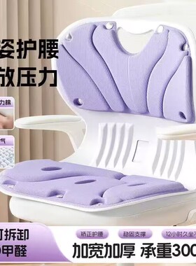 【官方正品】人体工学护腰久坐神器靠背坐垫汽车驾驶办公室家用椅