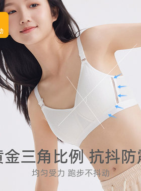 少女文胸高中生大学生青少年无钢圈薄款小胸聚拢内衣发育期胸罩16