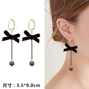 没耳洞也能带的耳环无耳洞鱼嘴夹耳饰耳夹女夏天清新圆脸显瘦冷淡