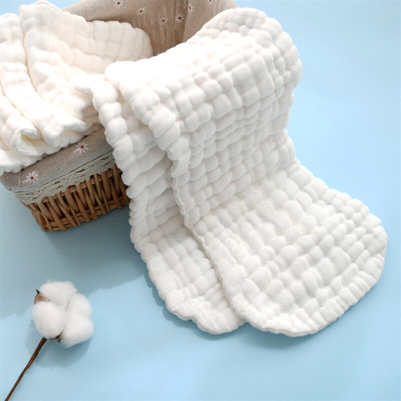 尿布纯棉新生春夏可水洗透气纯棉尿片12层加厚纱布尿布全棉纱婴儿