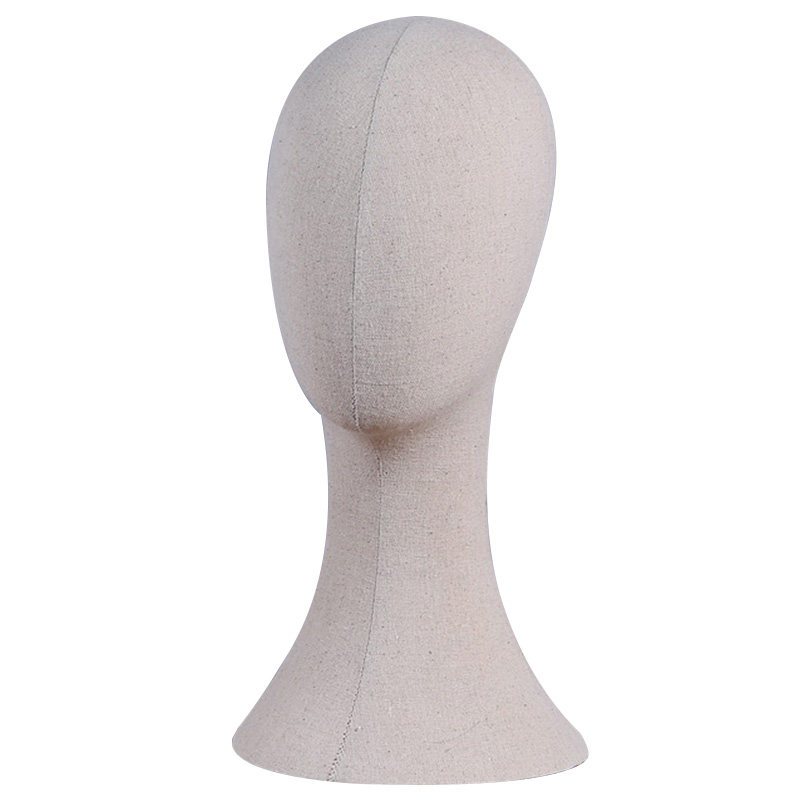 速发包布头模支架可插针假人头模型帽子I饰品丝巾假发展示道具帽
