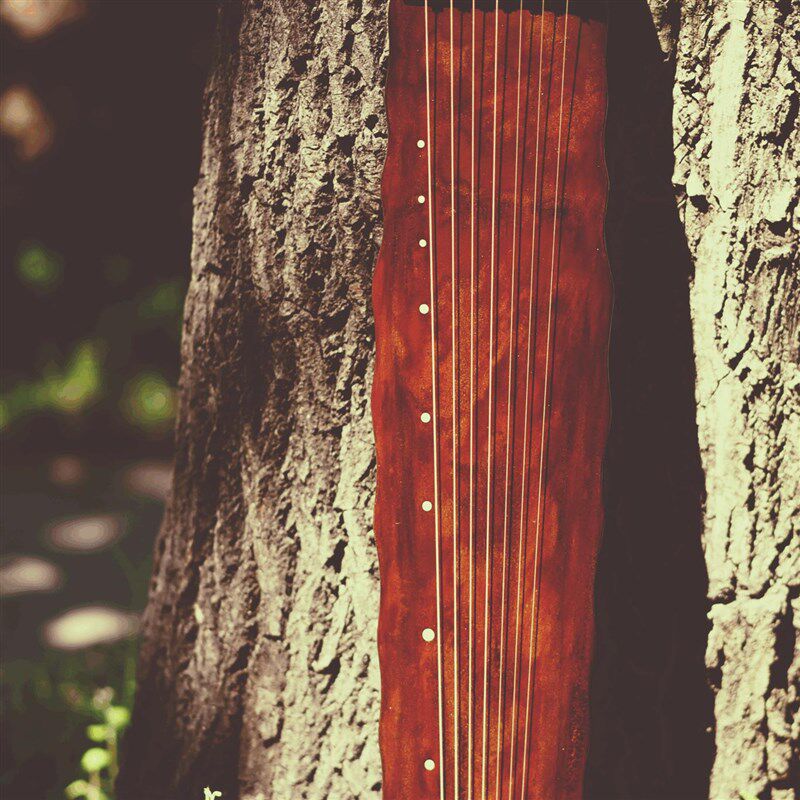 [律和古琴研习社]静好升级川桐纯大漆宽体大共鸣丝弦古琴冰弦古琴